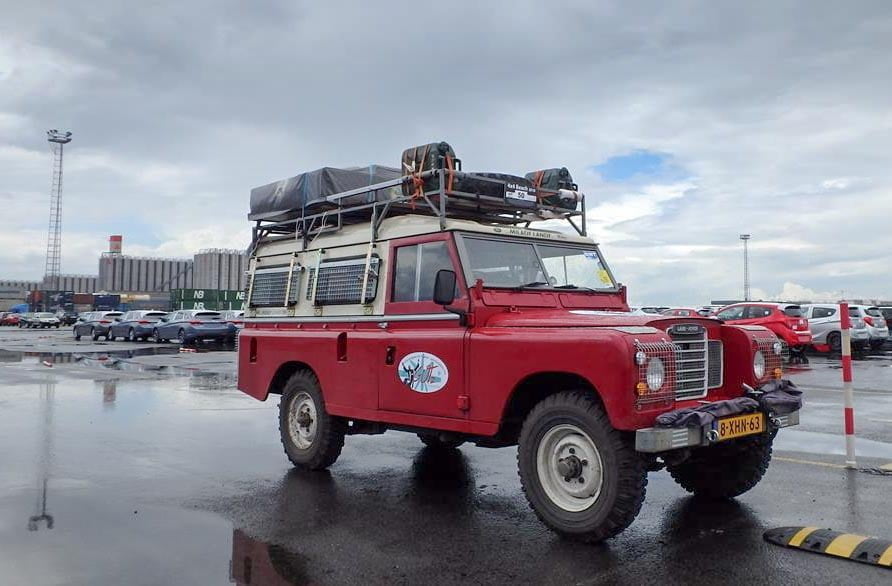 Milady Landy in the Antwerp Harbour